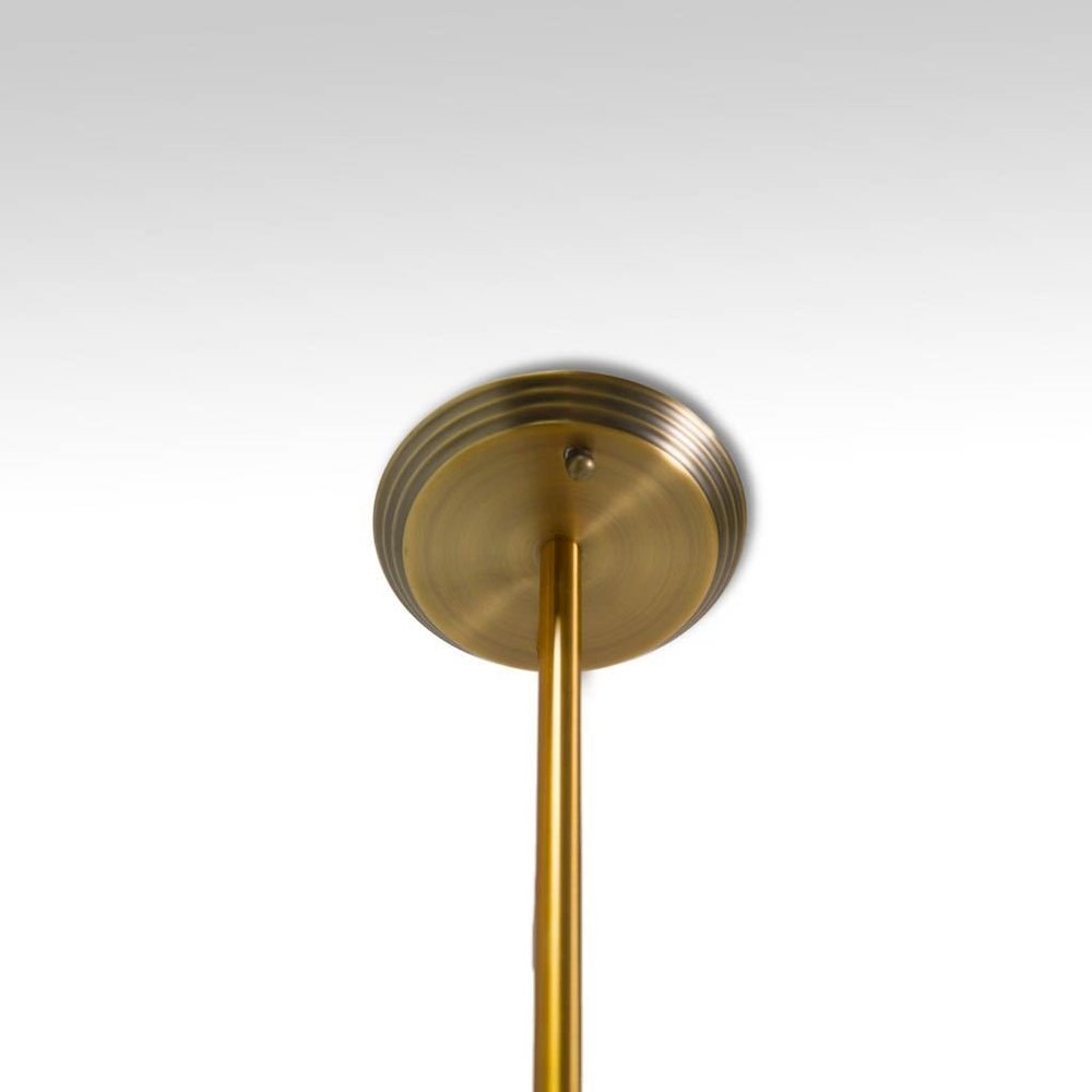 Edisonna II (38"D) Gold Sputnik Twenty Bulb Chandelier. Picture 4