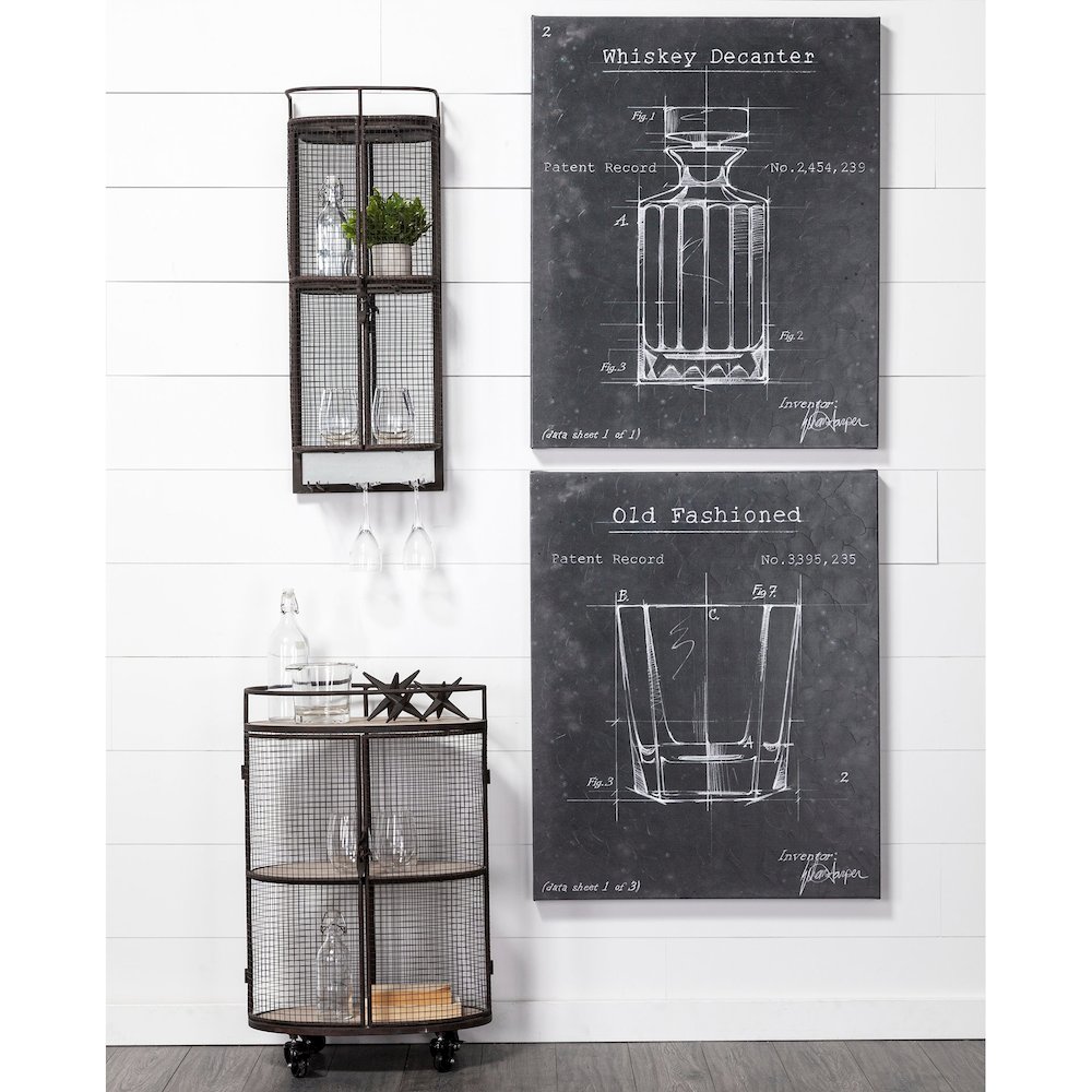 Rhea (Set of 3) Brown Cast Iron Small, Medium & Large Jacks. Picture 5