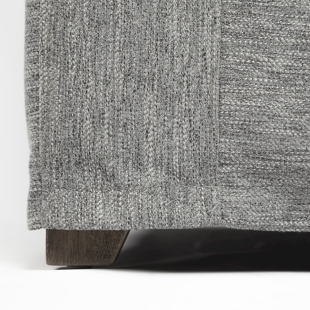 Denly I38 X 38.25 X 34.5 Castlerock Gray Slipcover Upholstered Arm Chair. Picture 10