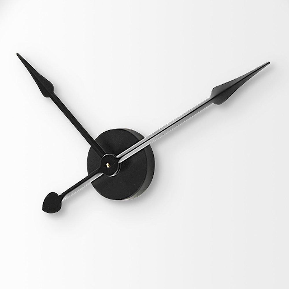 Stoke 54" Round Giant Oversized Industrial Wall Clock. Picture 3