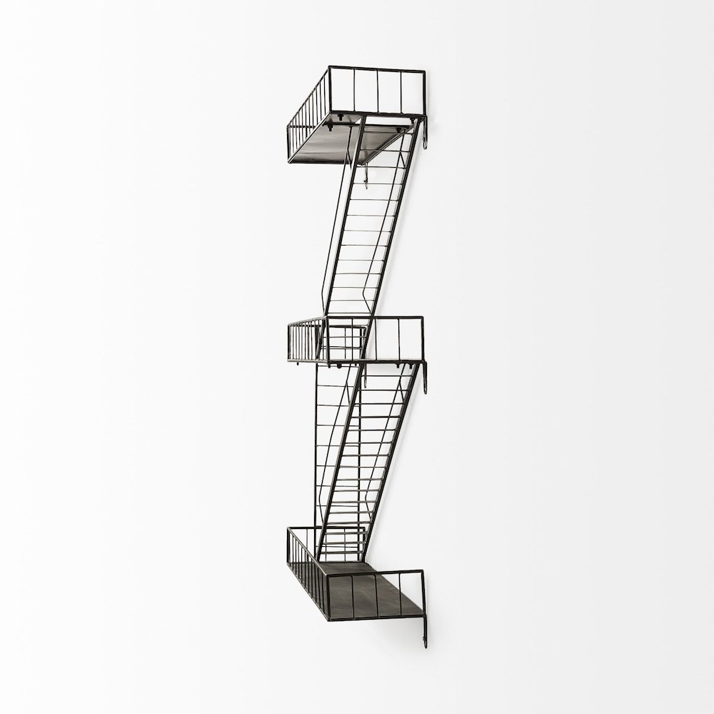 Gastown 42H Wall Mounted Fire Escape Shelf. Picture 2