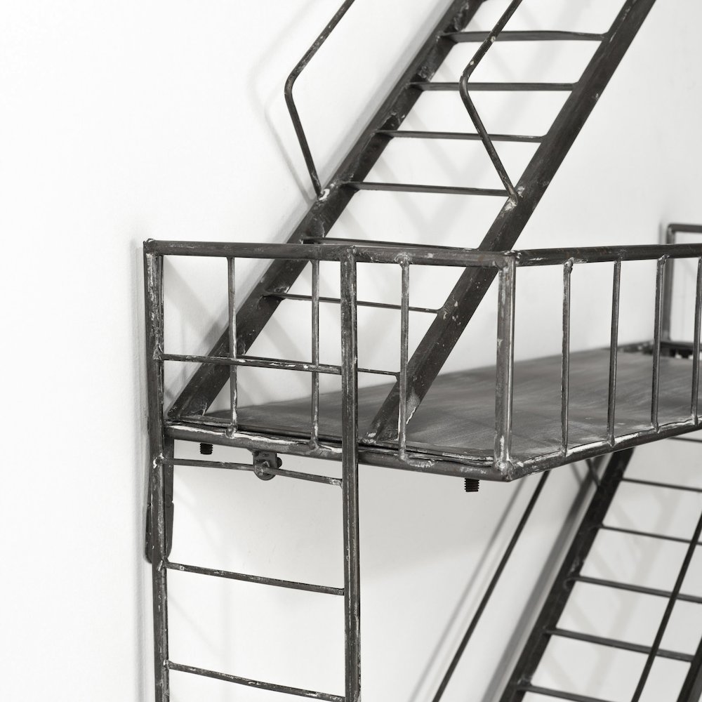 Gastown 42H Wall Mounted Fire Escape Shelf. Picture 5