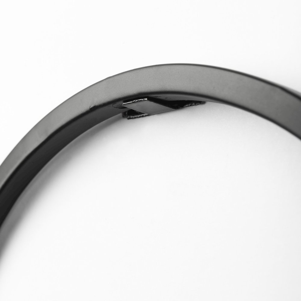 Lyra I Black Wall Candle Holder. Picture 4