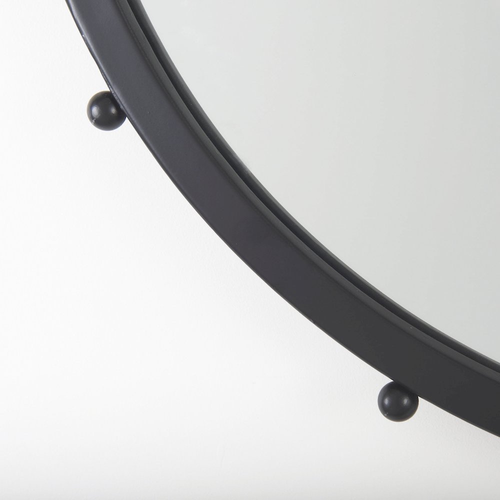 Elena I Small Black Wall Mirror. Picture 3