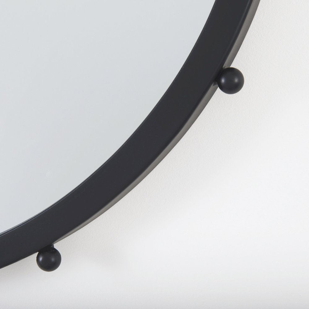 Elena I Small Black Wall Mirror. Picture 4