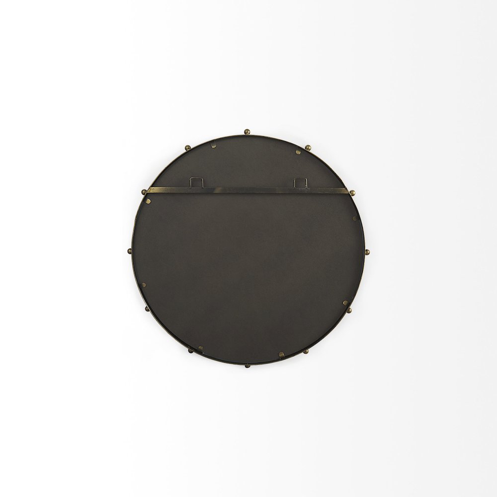 Elena I Small Gold Wall Mirror. Picture 2