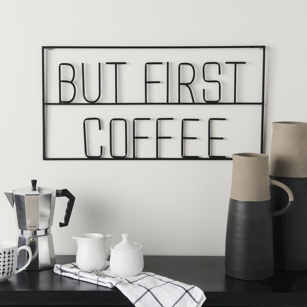 But First Coffee 26"L x 13"H Sign. Picture 2