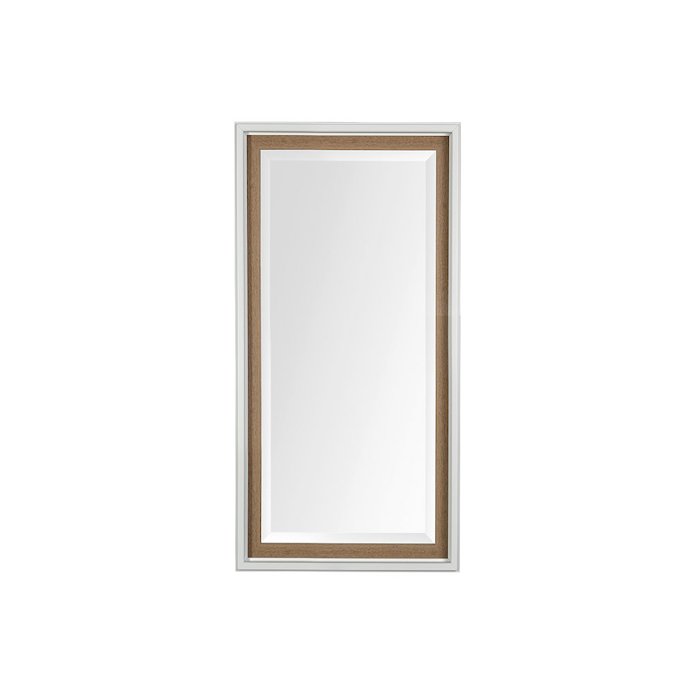 White Natural Bev Mir 24 x 48. Picture 1