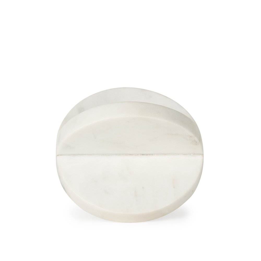Sophia 6.0"L x 6.0"W x 6.0"H Small Marble Ornament. Picture 3