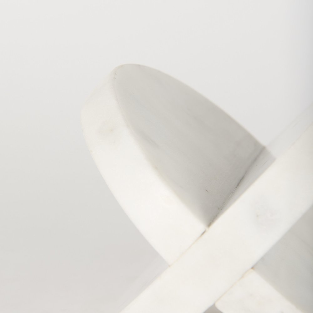 Sophia 6.0"L x 6.0"W x 6.0"H Small Marble Ornament. Picture 6