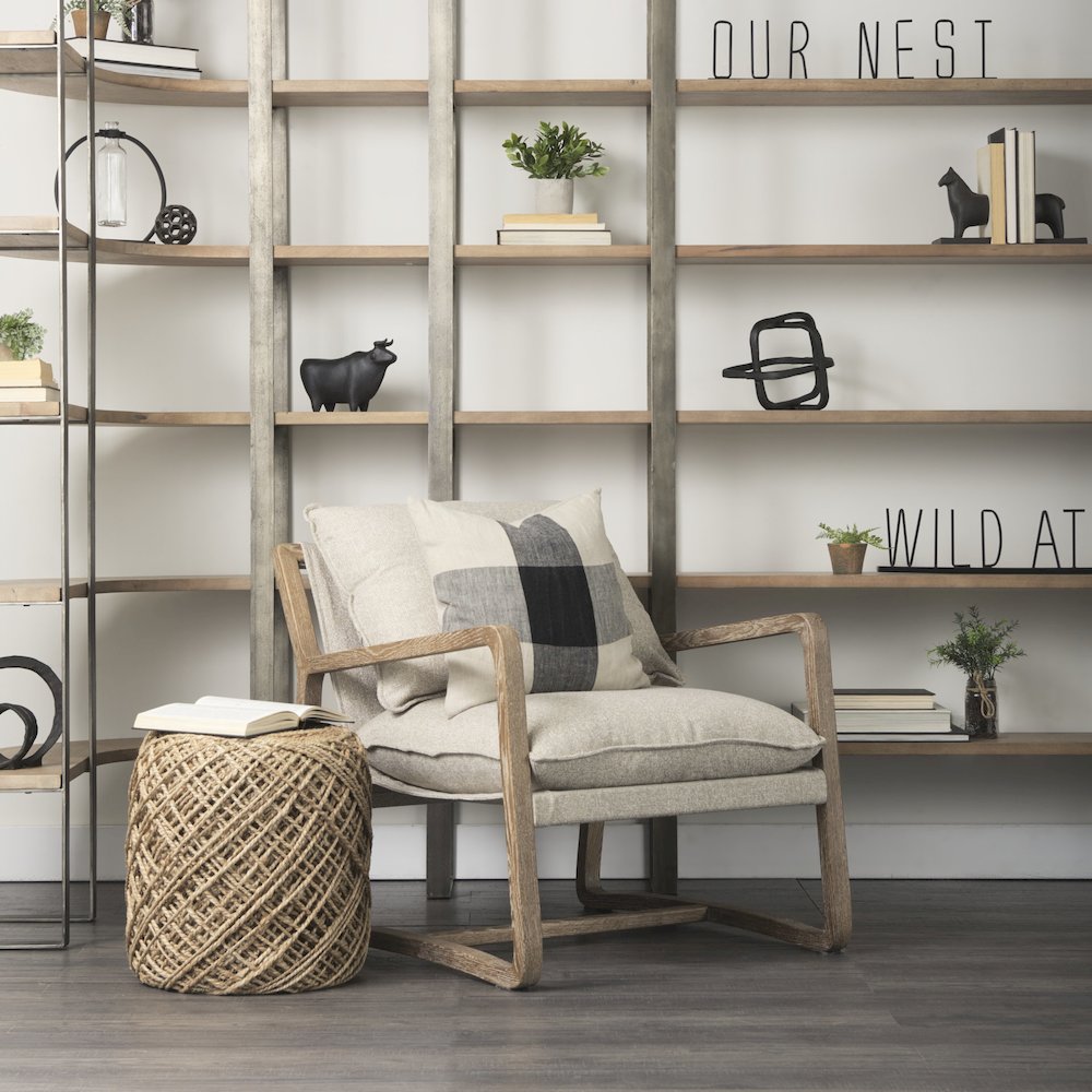 Our Nest 24L x 1W Black Metal Sign. Picture 6
