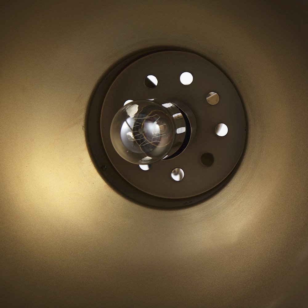 Leighton I 15x20 Gold Toned Metal Spherical Pendant Light. Picture 7