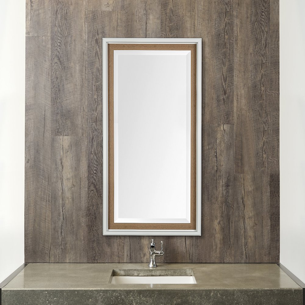 White Natural Bev Mir 24 x 48. Picture 8
