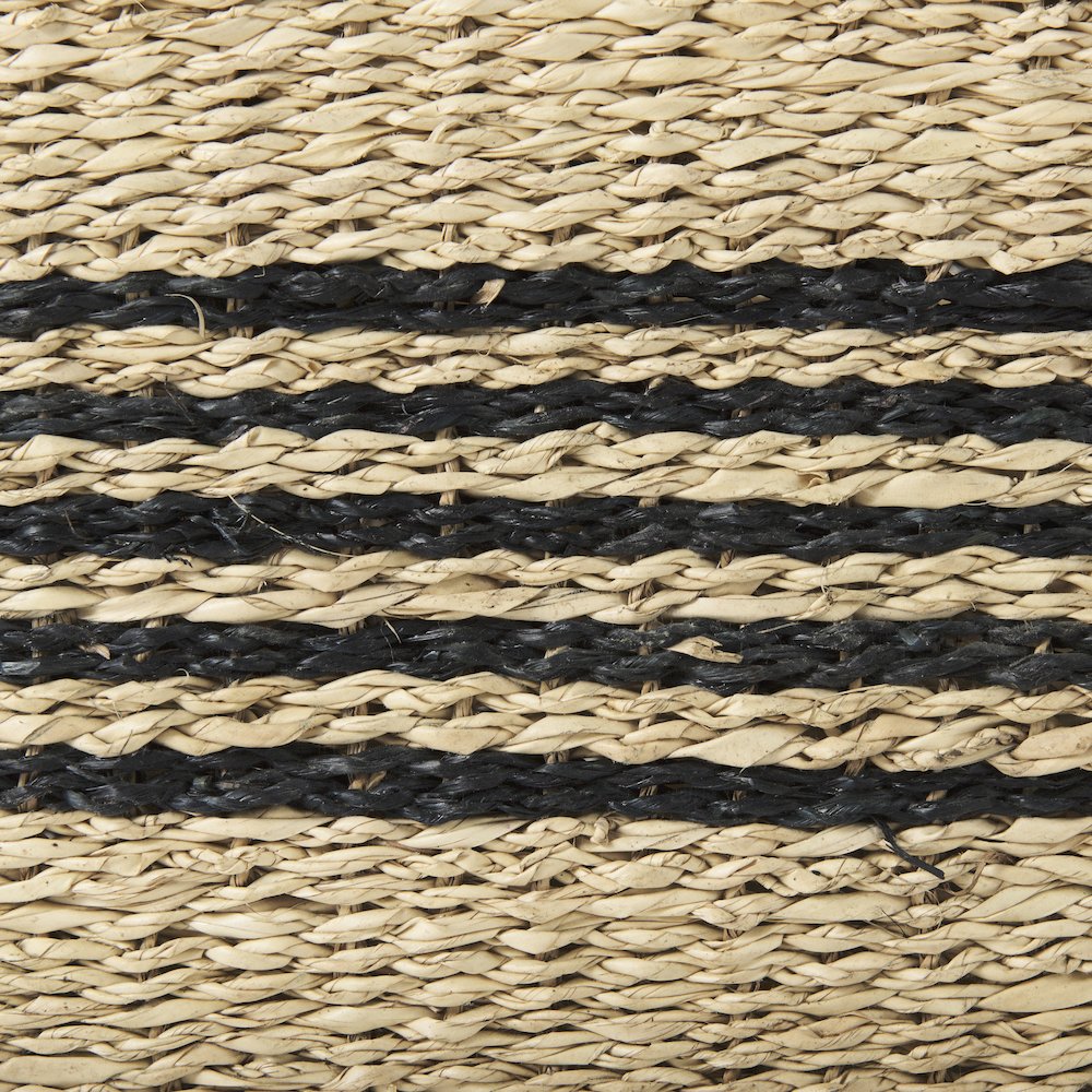 Cullen 15.7L x 15.7W x 15.7H (Set of 3) Grey Twisted Seagrass Square Basket. Picture 5