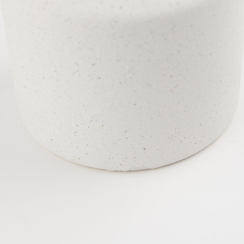 Burton 14.2H Medium White Ceramic Jug Vase. Picture 9