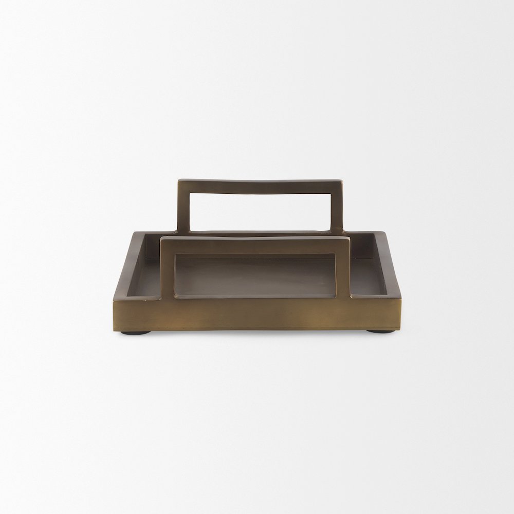 Shay Aluminium Tray - Small. Picture 2