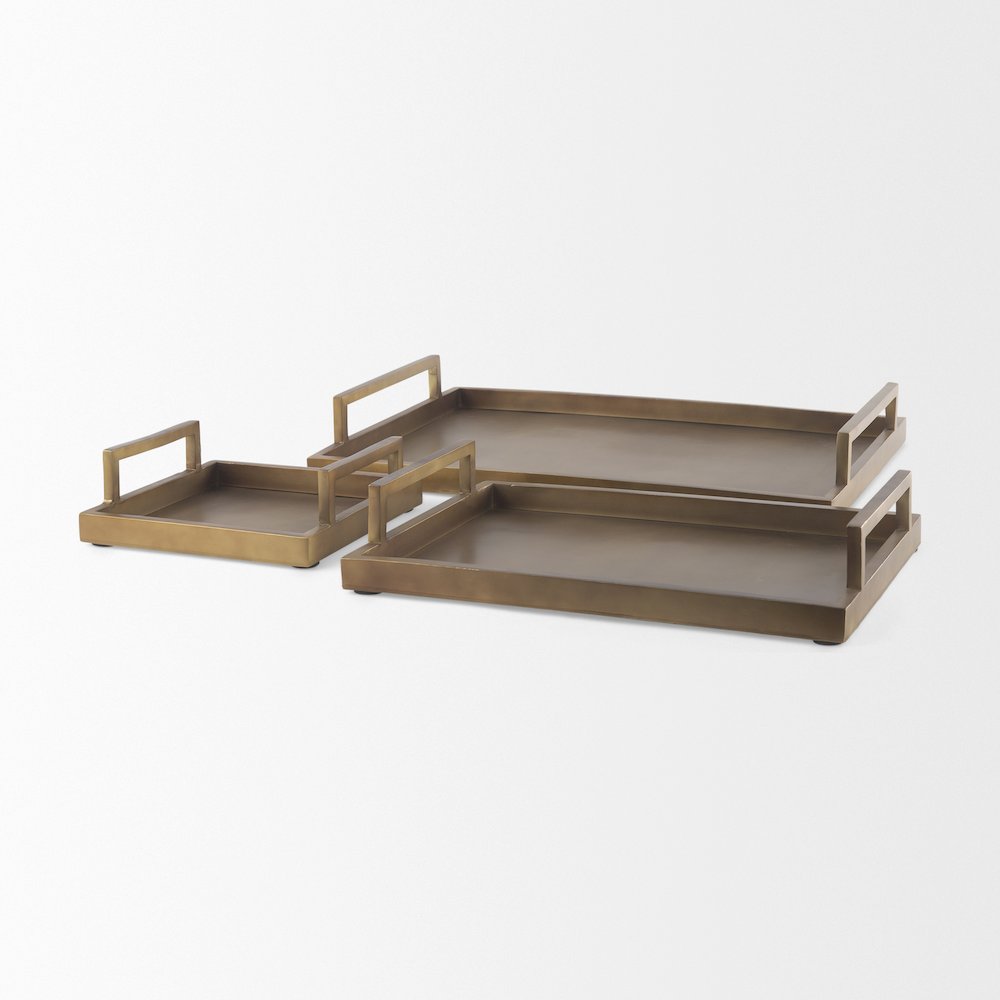 Shay Aluminium Tray - Small. Picture 8