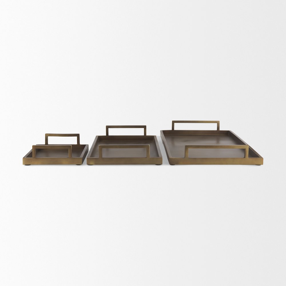 Shay Aluminium Tray - Small. Picture 9