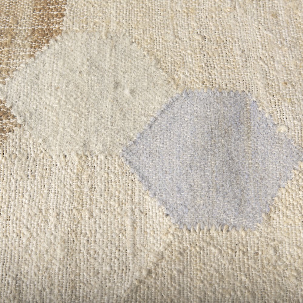 Mayson 5x8 Cream Multi-Colored Honeycomb Pattern Area Rug. Picture 9
