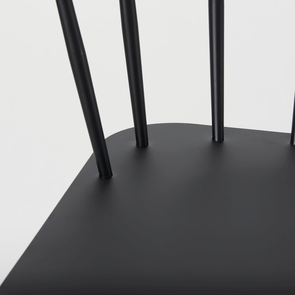 Colin Black Metal Bar Stool. Picture 7