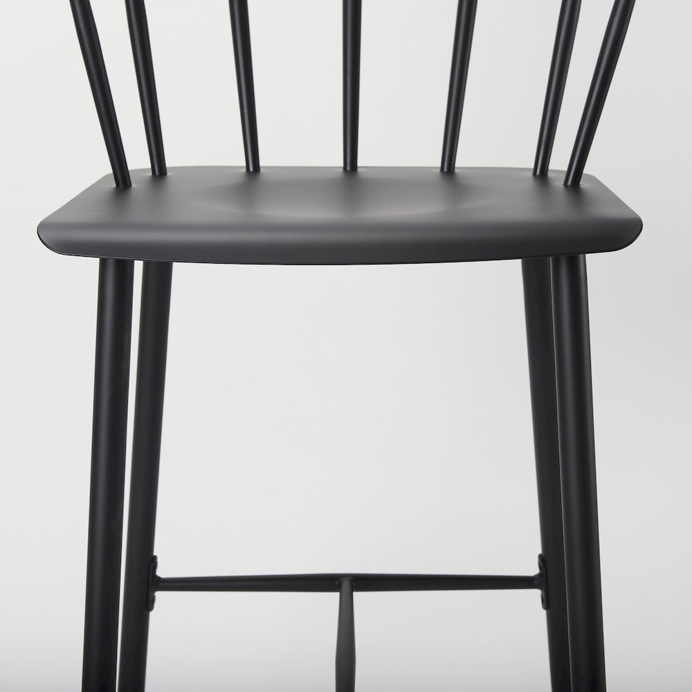 Colin Black Metal Bar Stool. Picture 8