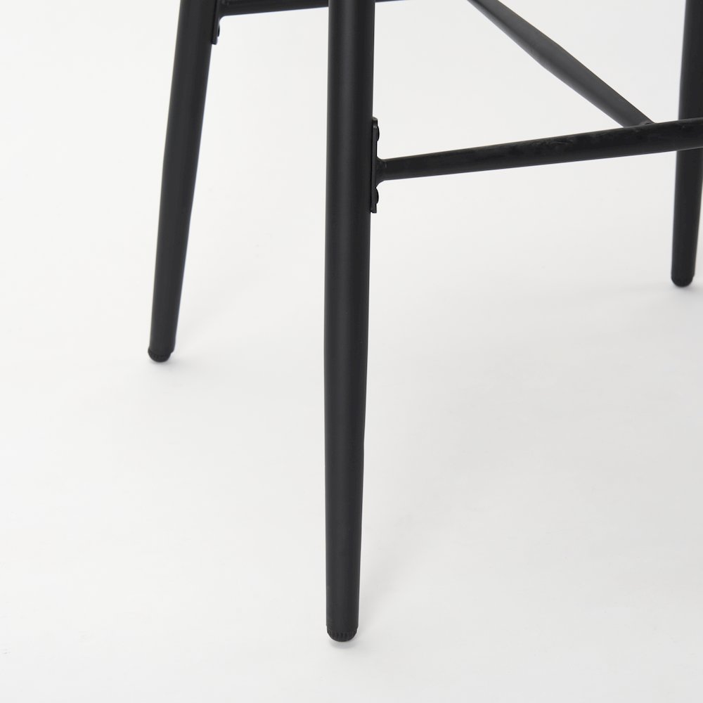 Colin Black Metal Bar Stool. Picture 10