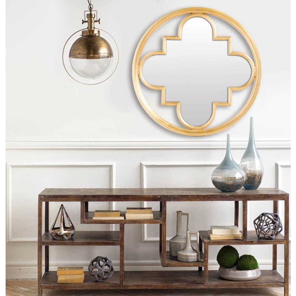 Leighton I 15x20 Gold Toned Metal Spherical Pendant Light. Picture 8