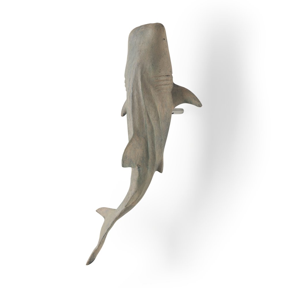 Willa Large Wall Mountable Whale Shark Sculpture. Picture 1