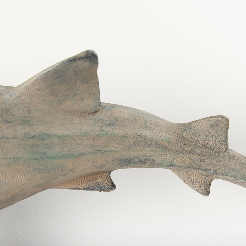 Willa Large Wall Mountable Whale Shark Sculpture. Picture 5