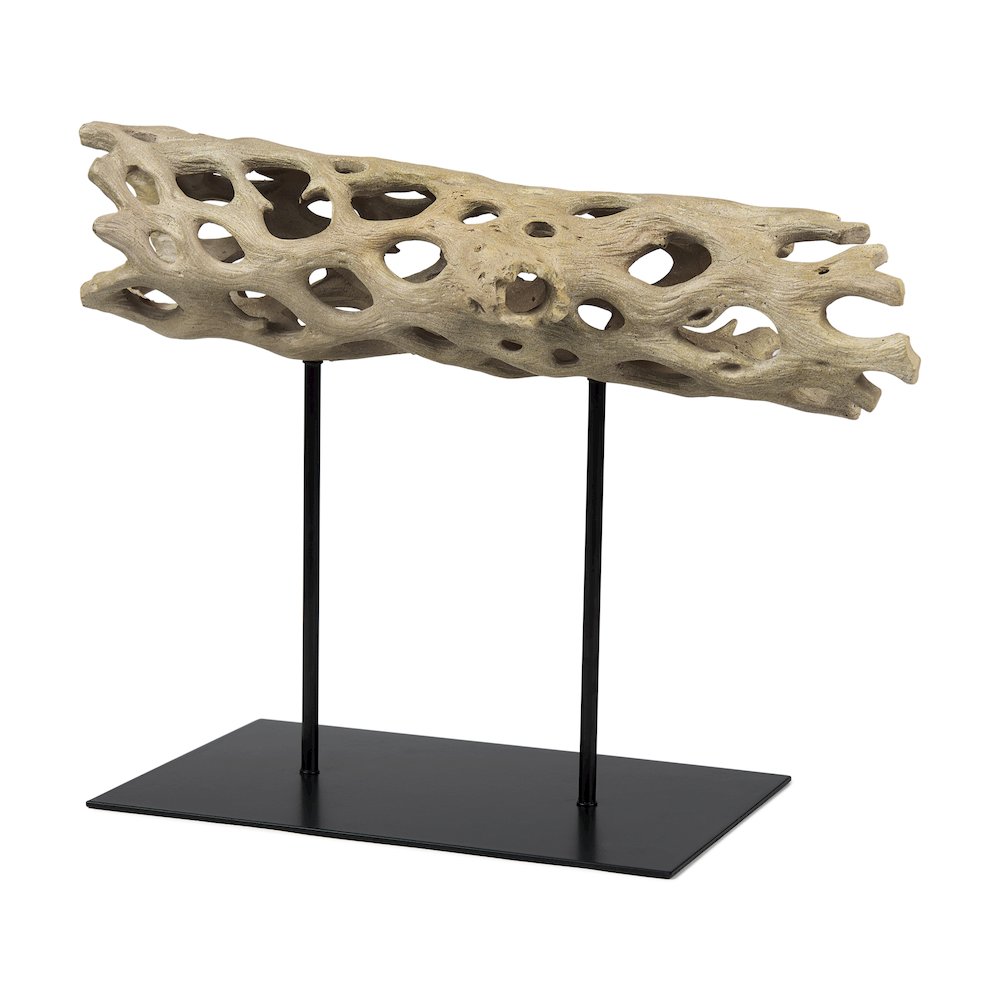 Dwell Cholla Wood Resin Decorative Object. Picture 1