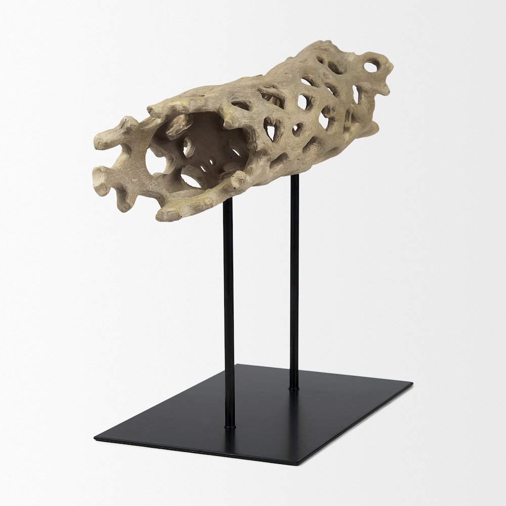 Dwell Cholla Wood Resin Decorative Object. Picture 3