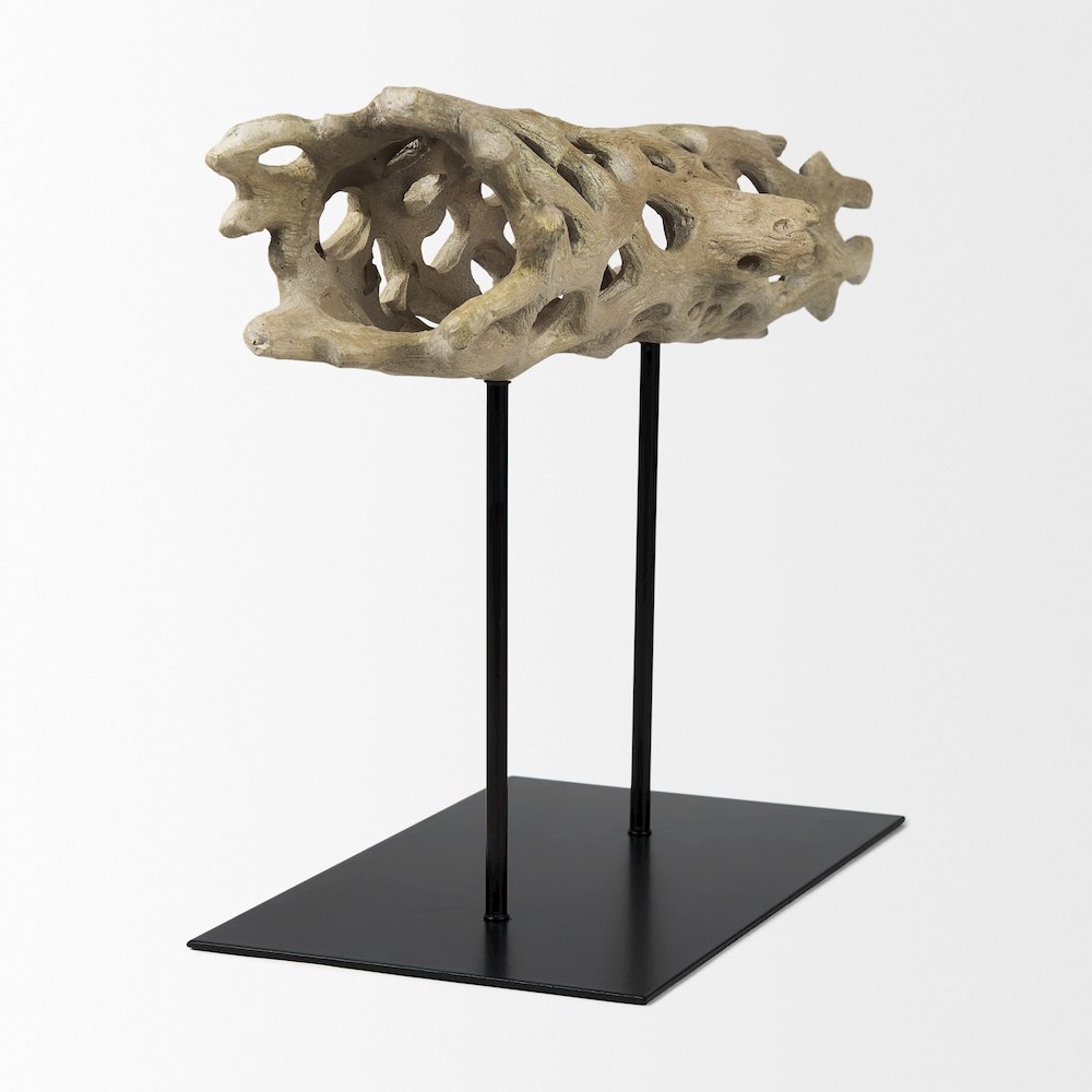 Dwell Cholla Wood Resin Decorative Object. Picture 5