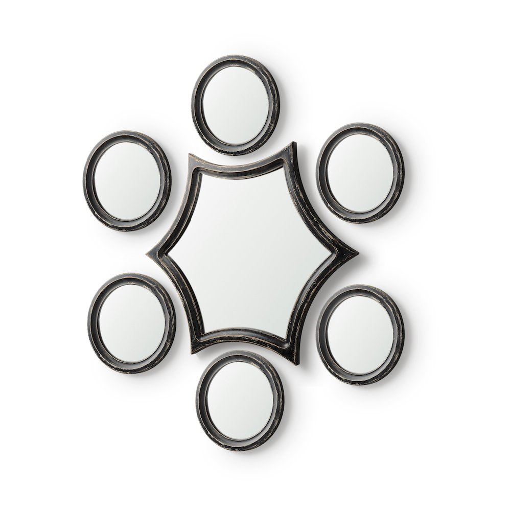 Fuerta (Set of 7) (A + B Box), Wall Mirror. Picture 1