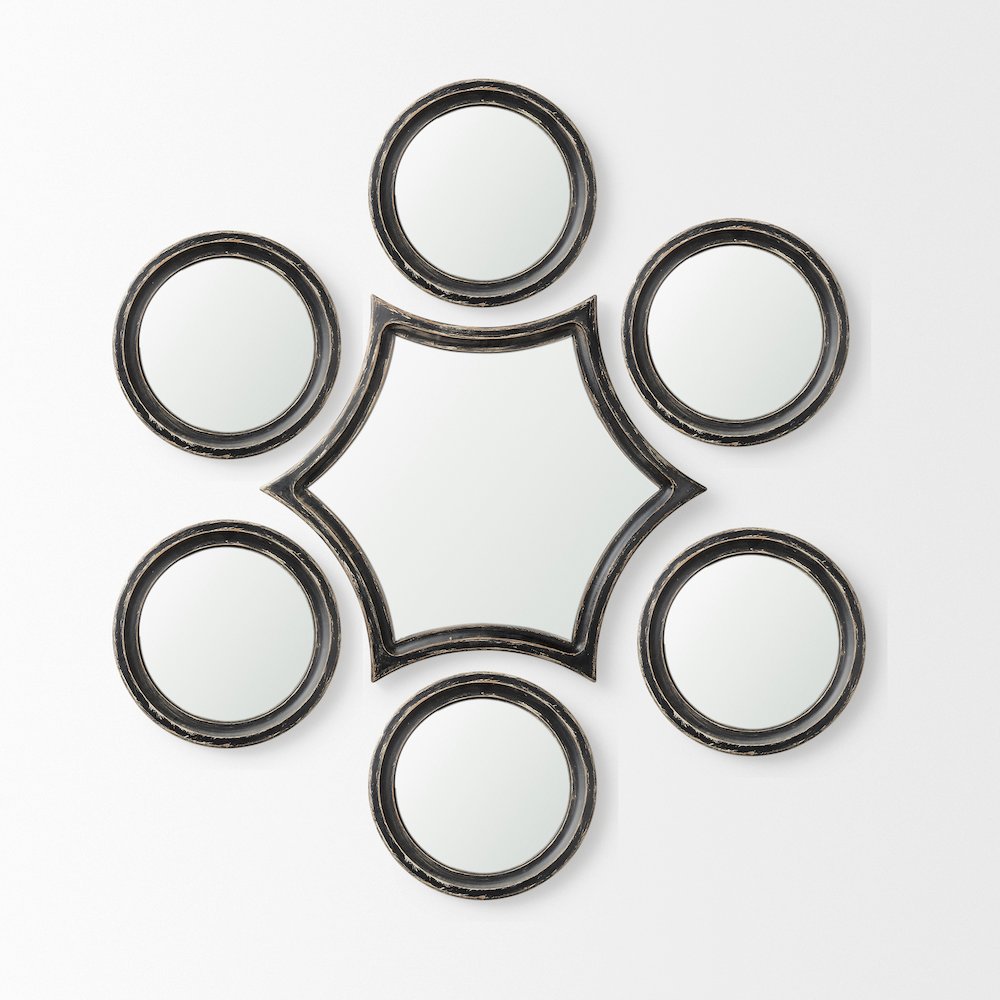 Fuerta (Set of 7) (A + B Box), Wall Mirror. Picture 3