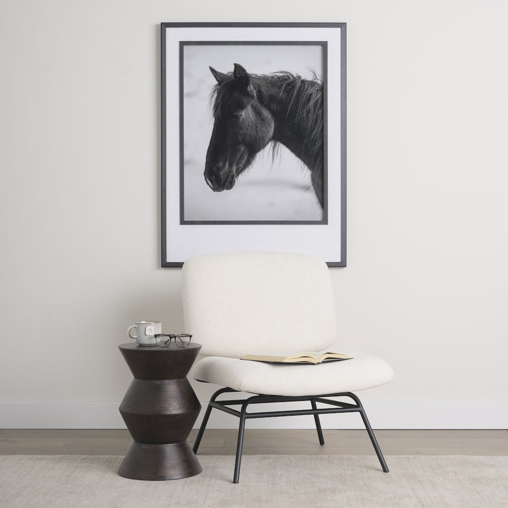 Odessa Dark Brown Wood Accent Table. Picture 8