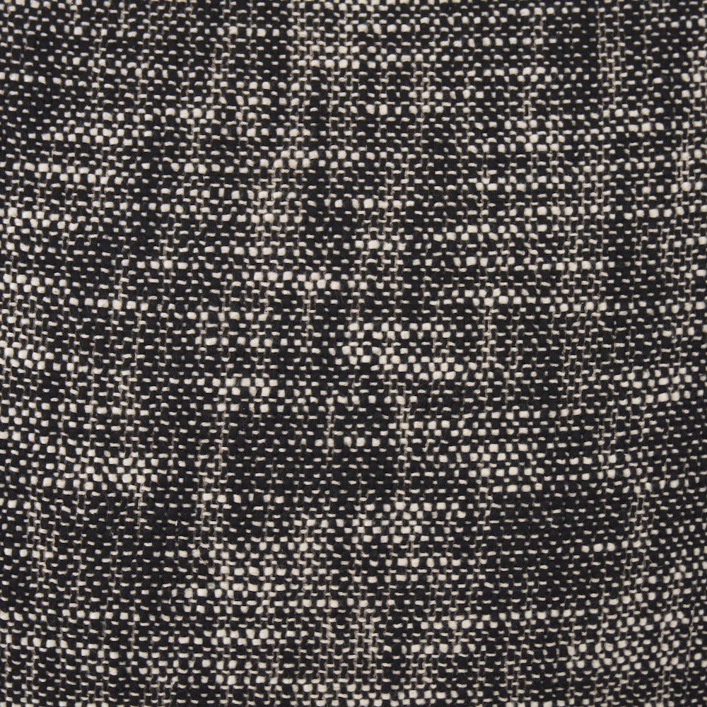 Cream And Black Cotton Decorative Lumbar Pillow Cover. Picture 5