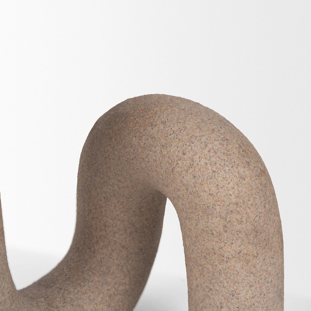 Kailyn Resin Textured Concrete Gray Decorative Object. Picture 6