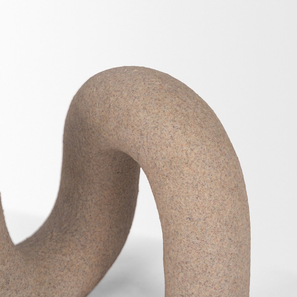 Kailas Resin Textured Sandstone Decorative Object. Picture 6