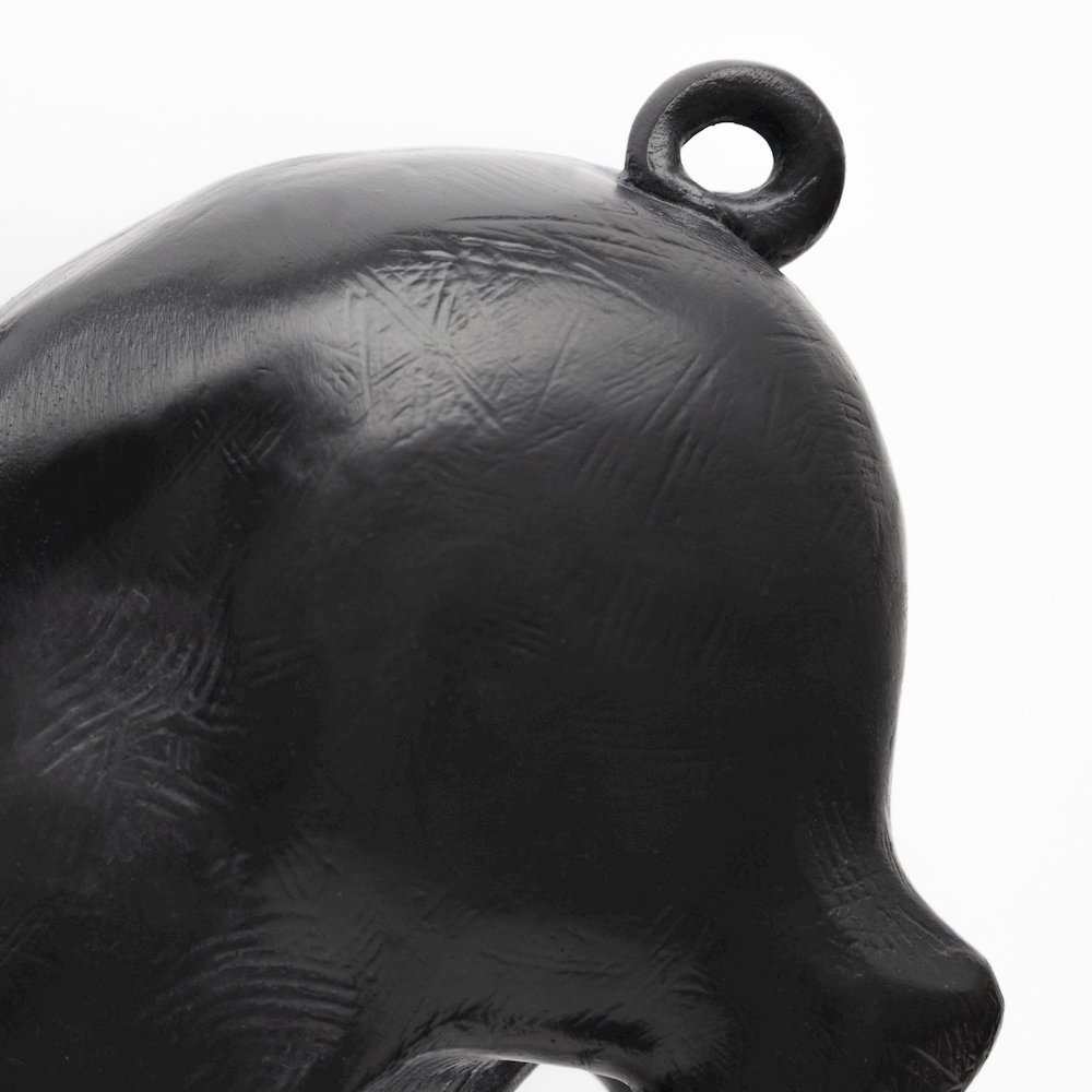 Set Of 2 Black Flying Pigs. Picture 9