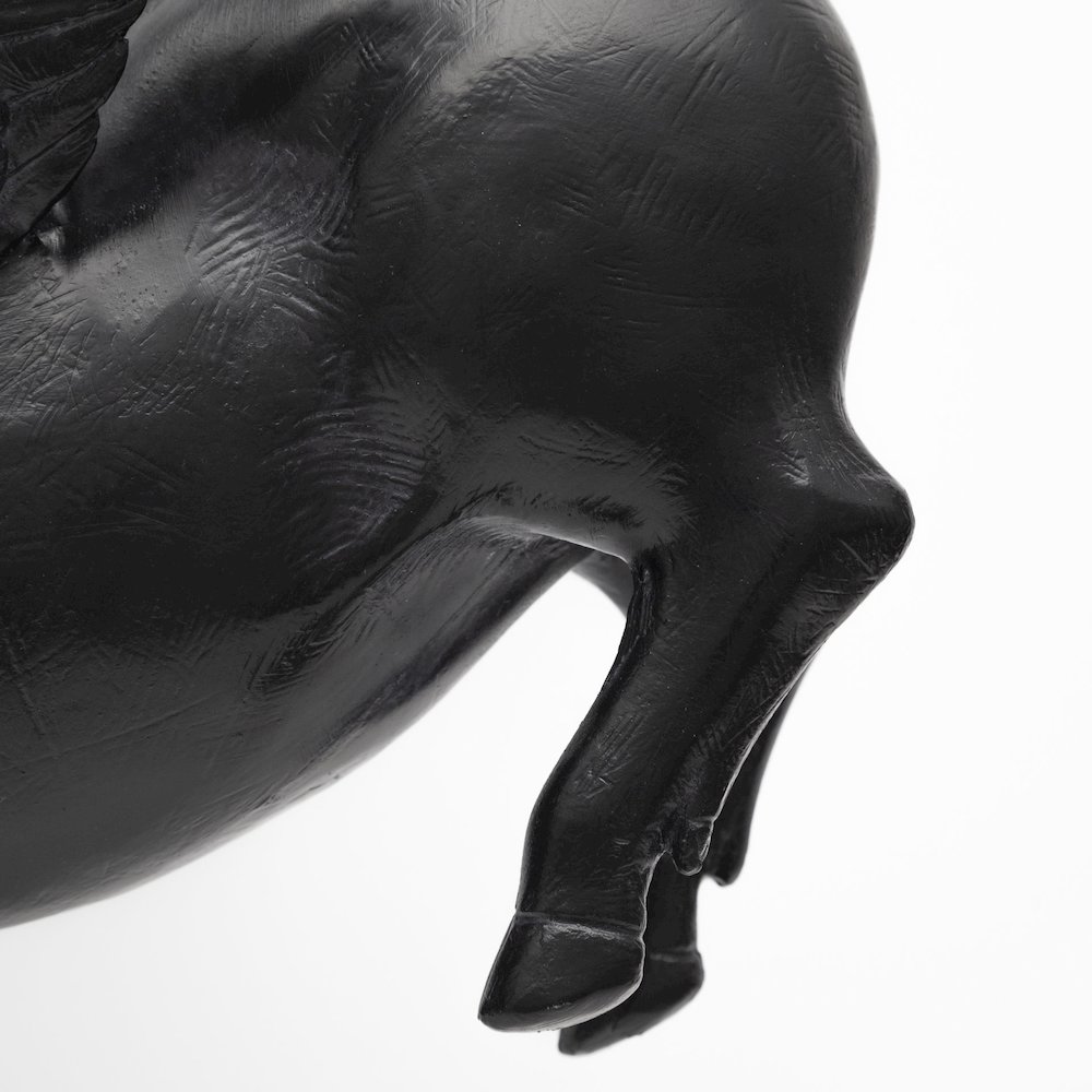 Set Of 2 Black Flying Pigs. Picture 10