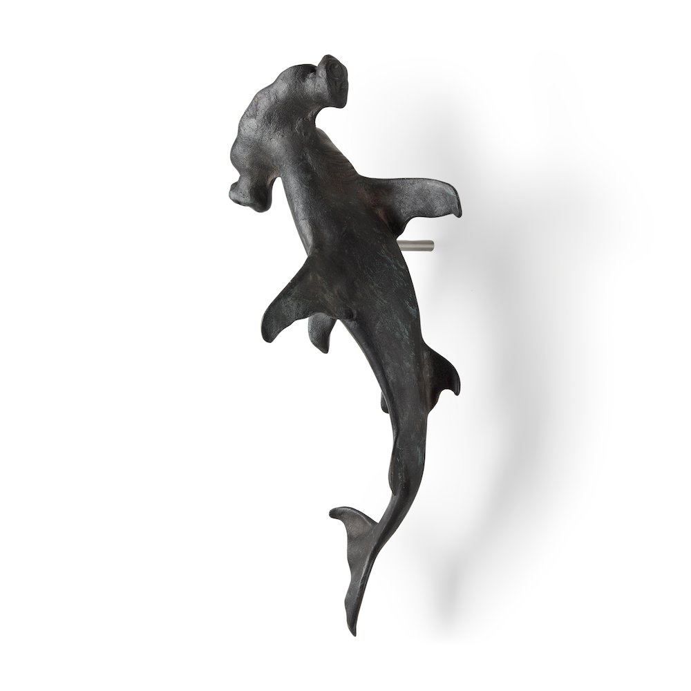 24H Large Hammer Head Shark Wall Decor. Picture 1