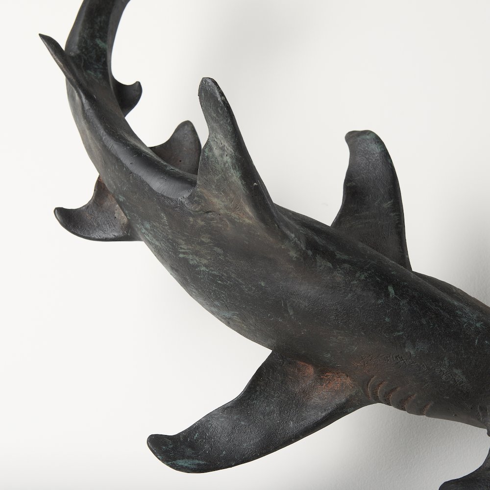 24H Large Hammer Head Shark Wall Decor. Picture 8