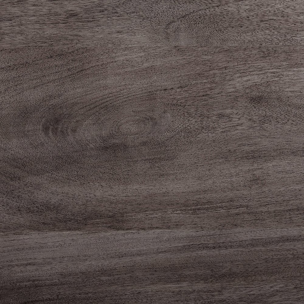 Crossman 60" Round Dark Brown/Gray Solid Wood Table Top & Base Dining Table. Picture 3