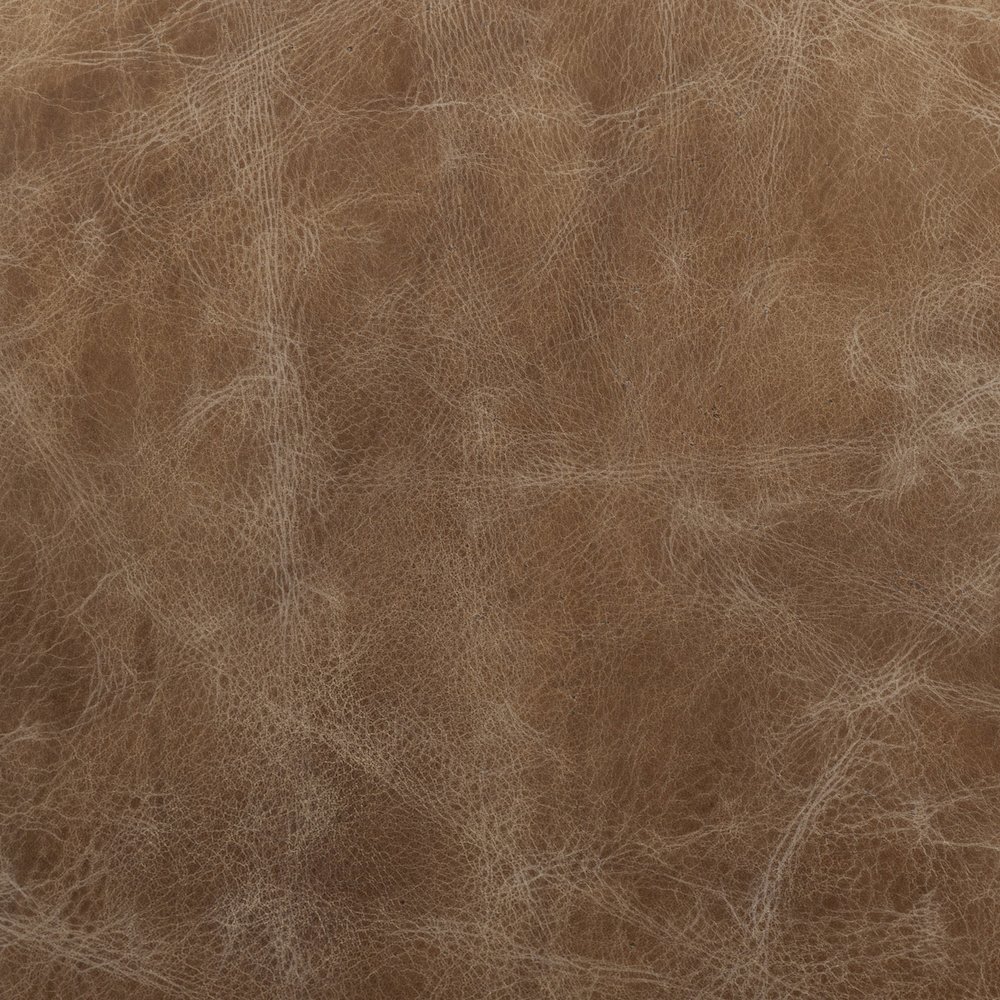 Cobain 84" Brown Leather Two Seater Sofa. Picture 7