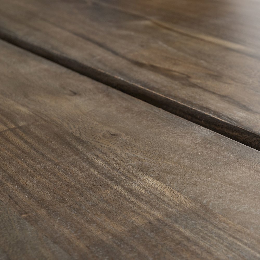 Ledger I84x38 Brown Solid Wood Top & Base Dining Table. Picture 6