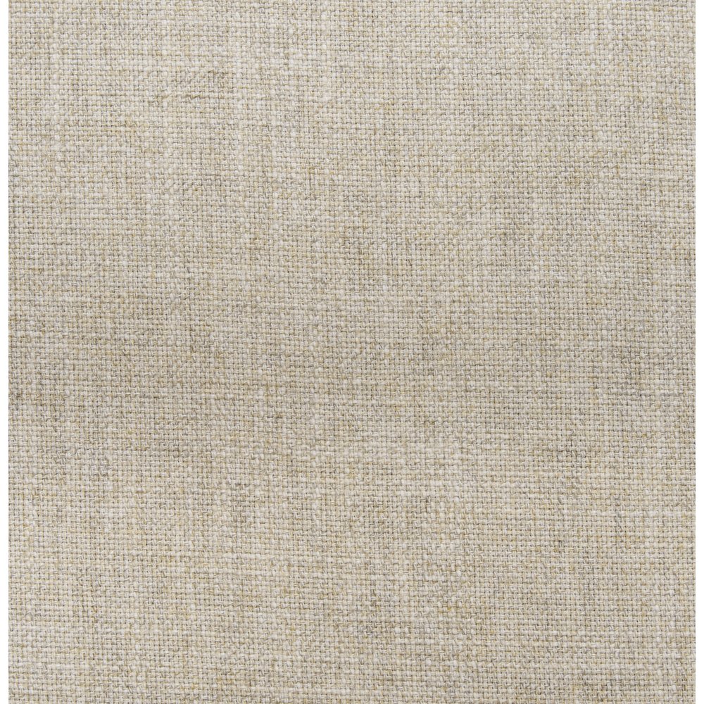 Cream Fabric Wrap Medium Brown Wooden Frame Dining Chair. Picture 6