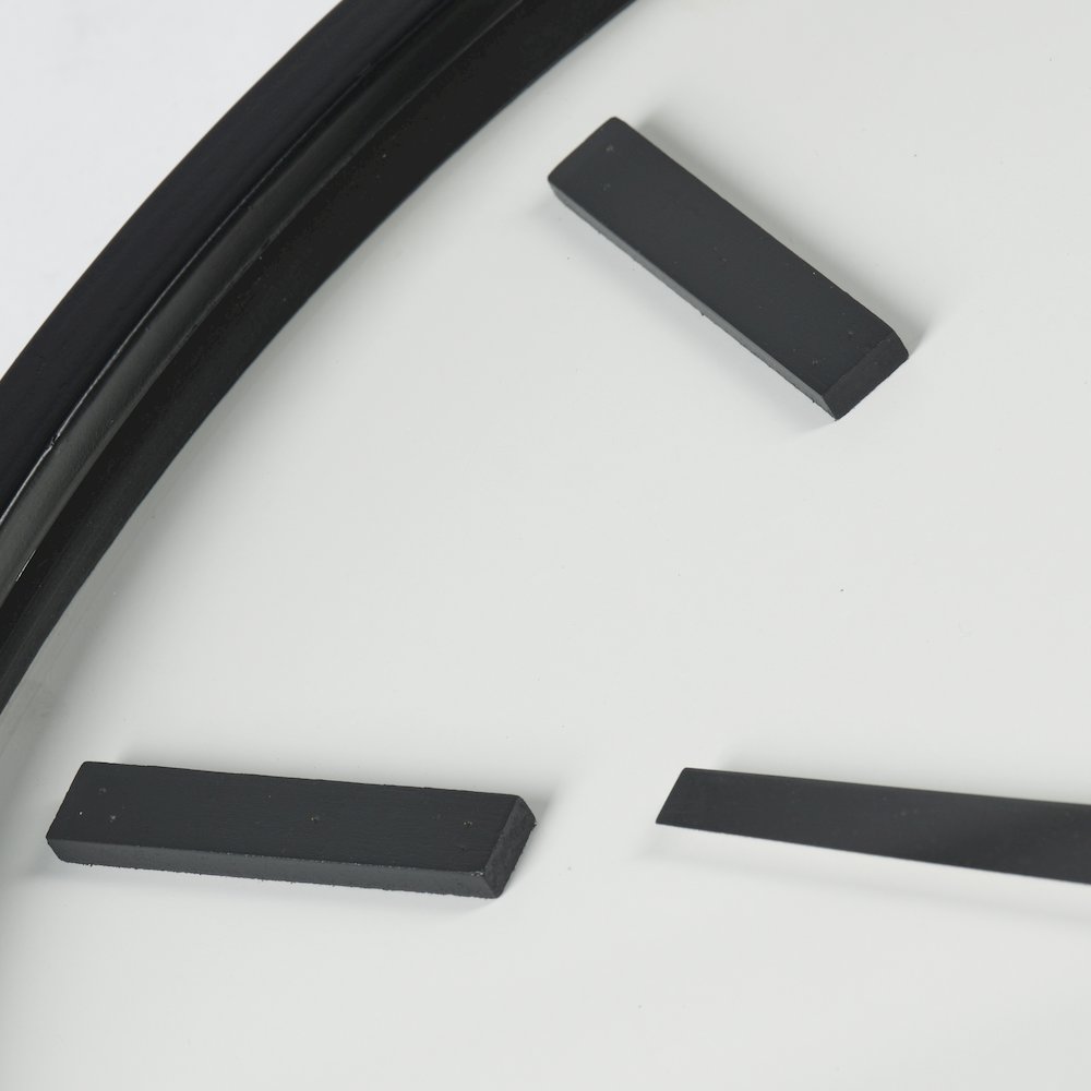 Derby 24" Round Oversize Modern Wall Clock. Picture 4