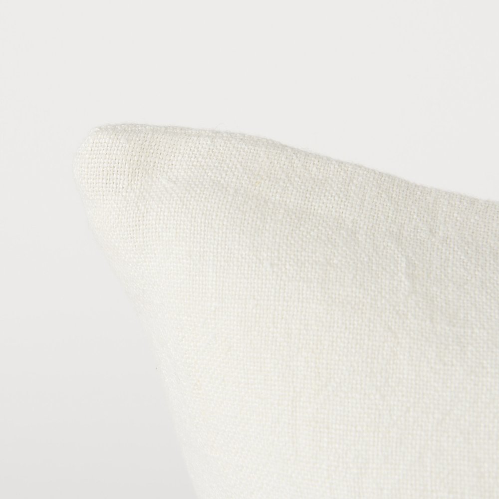 22 X 22 Cream With Gray Stripes Decorative Pillow Cover. Picture 7