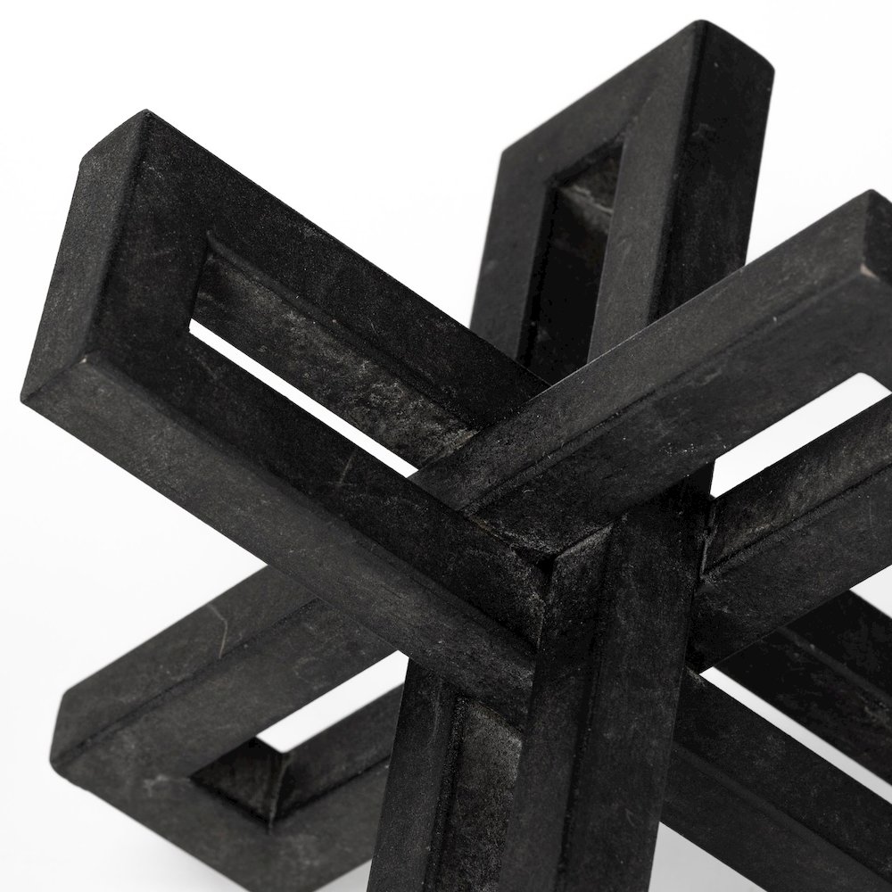 Aleph (Set of 3) Black Metal Small Medium & Large Jacks. Picture 7