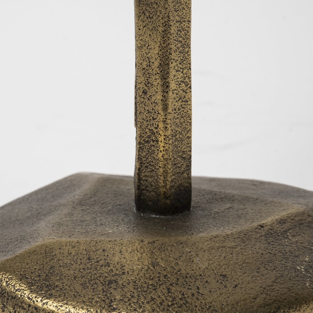 Levit (Large) Gold Table Candle Holder. Picture 4